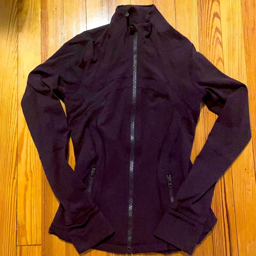 lululemon maroon define jacket